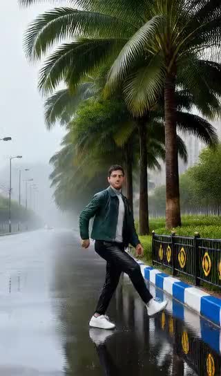 dance in the rain image