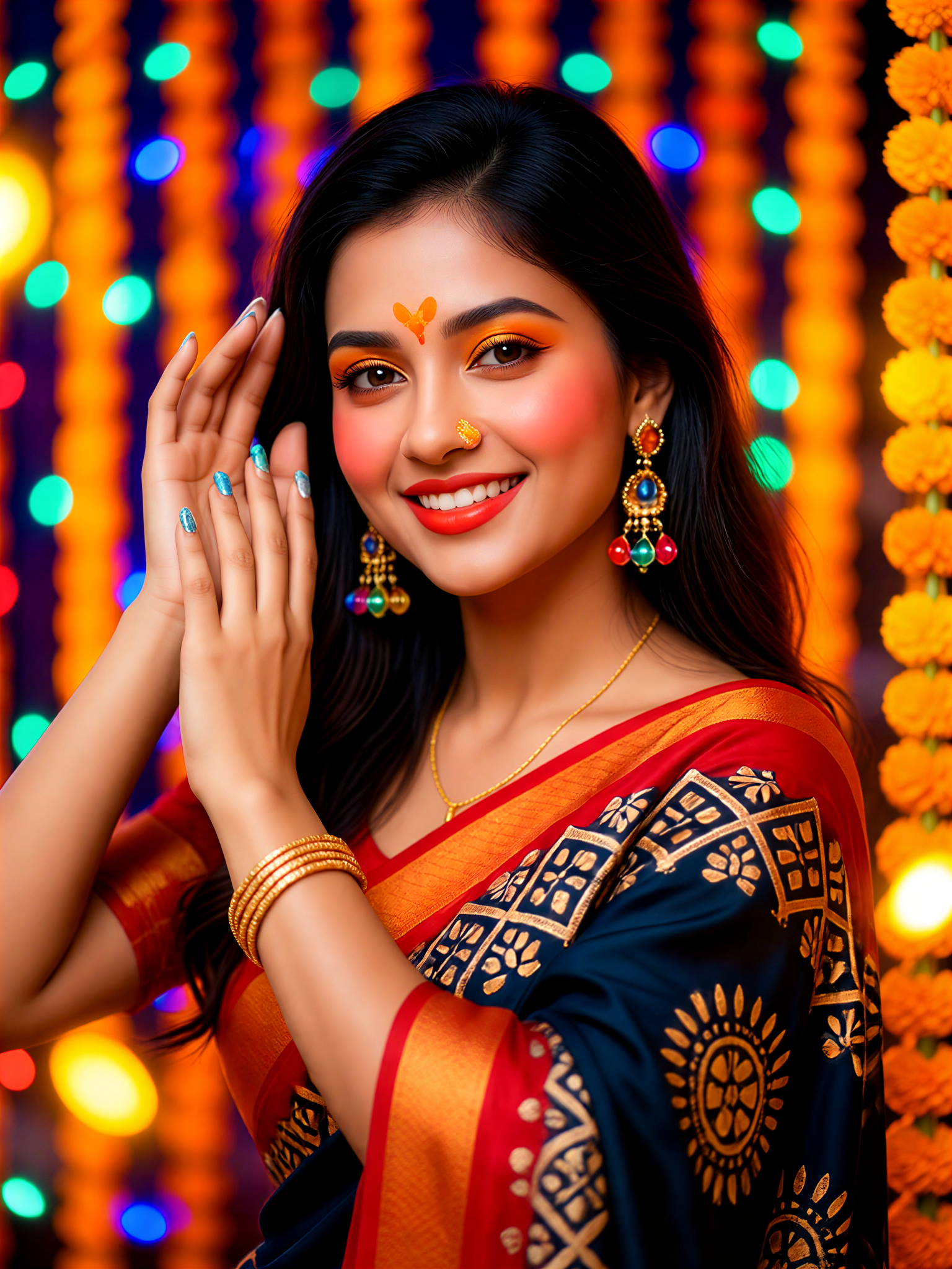 Saffron Festive Glow image