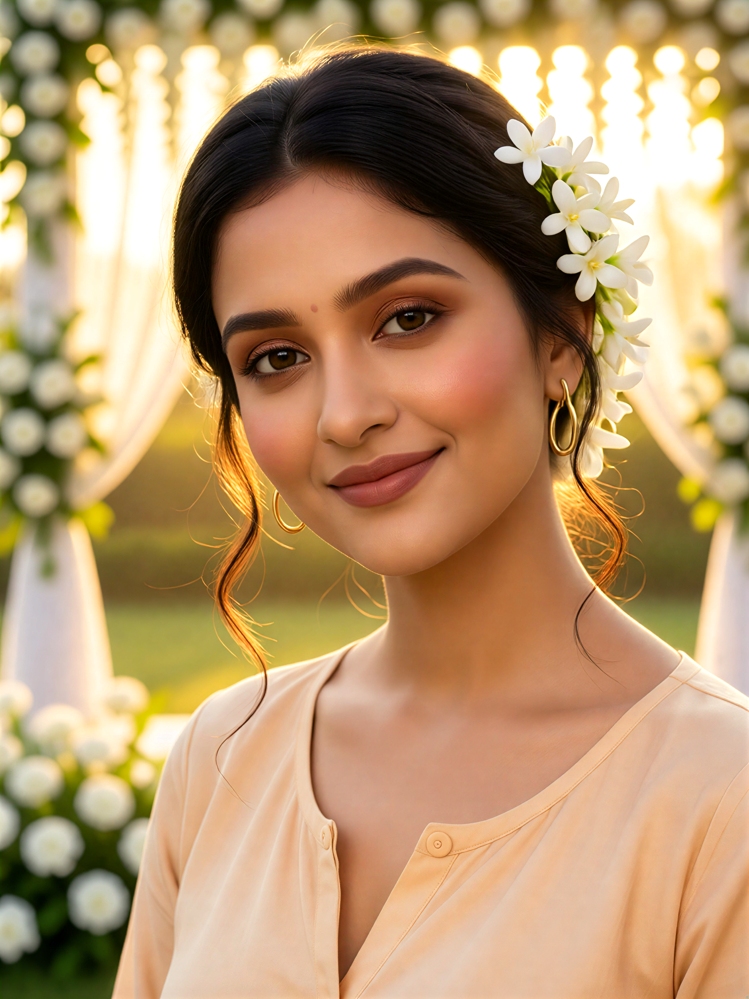Honey Brown Natural Bride image