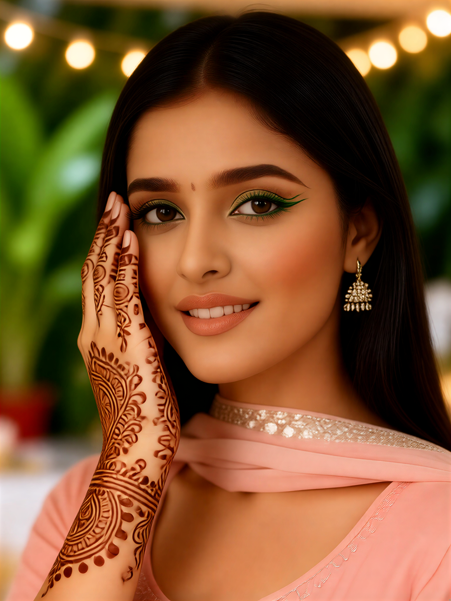 Mehndi Vine Eyes image