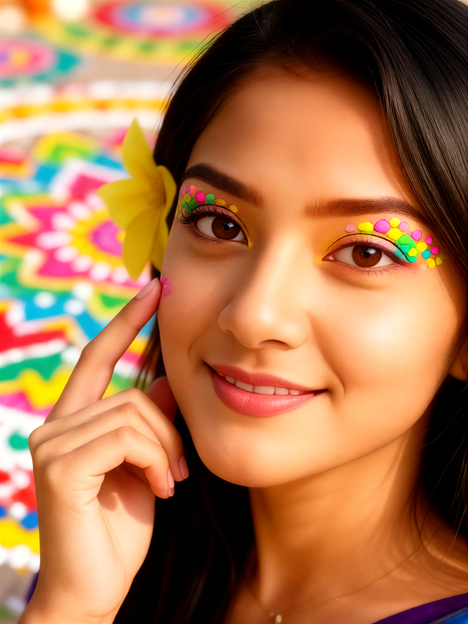 Rangoli Color Dots image