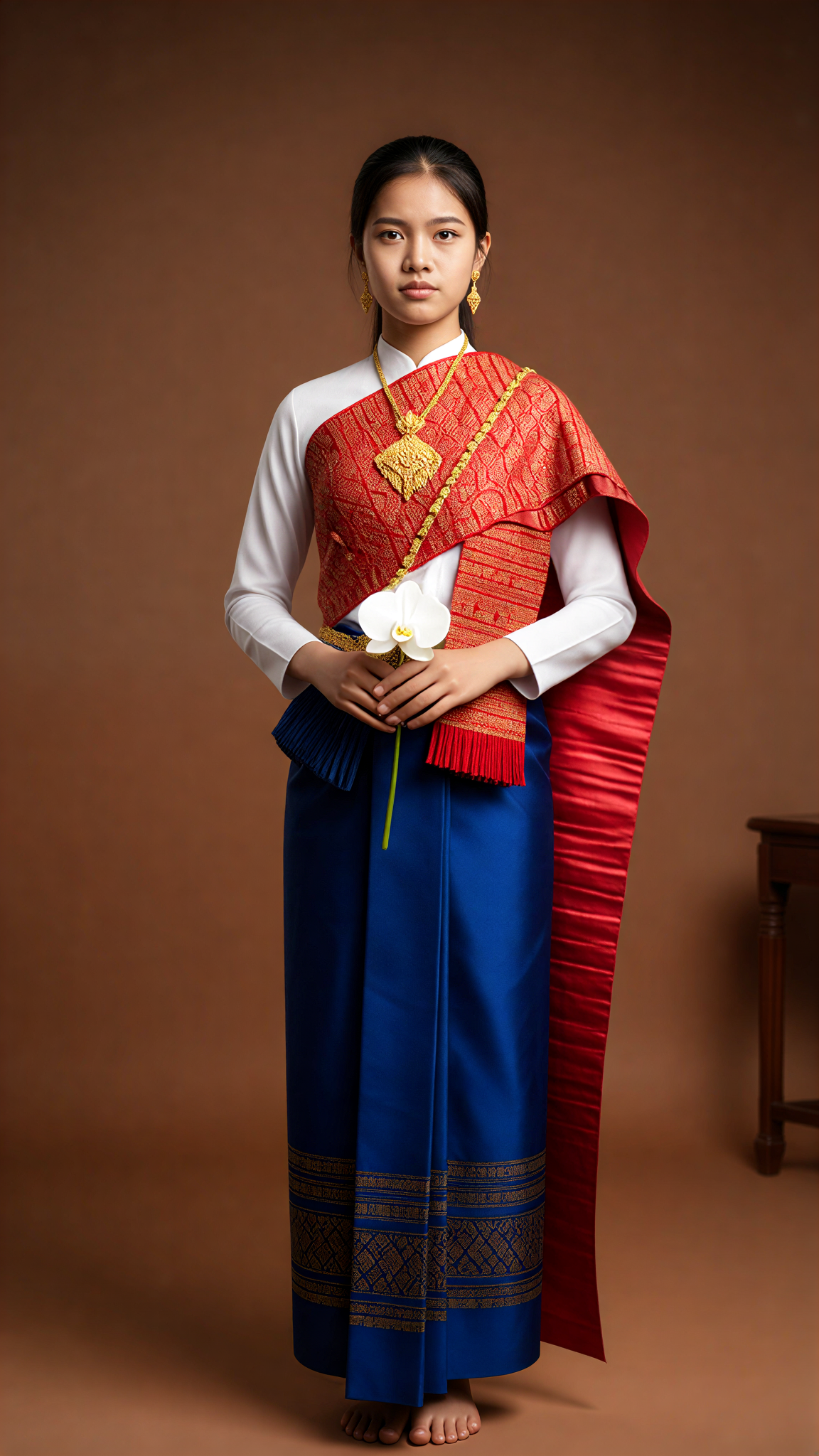 65 Thai Red White Blue image