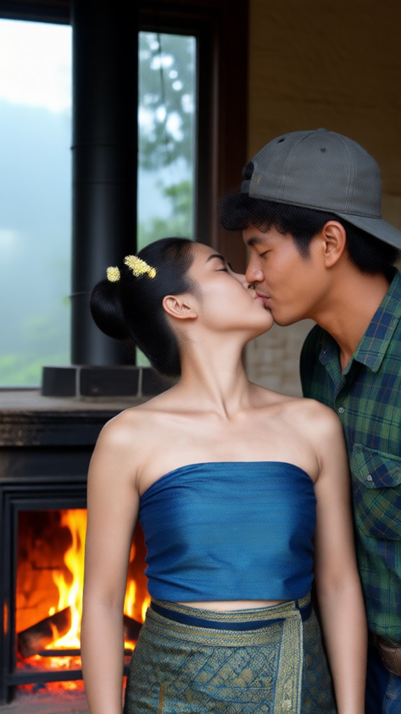Khao Yai Fireplace Kiss image