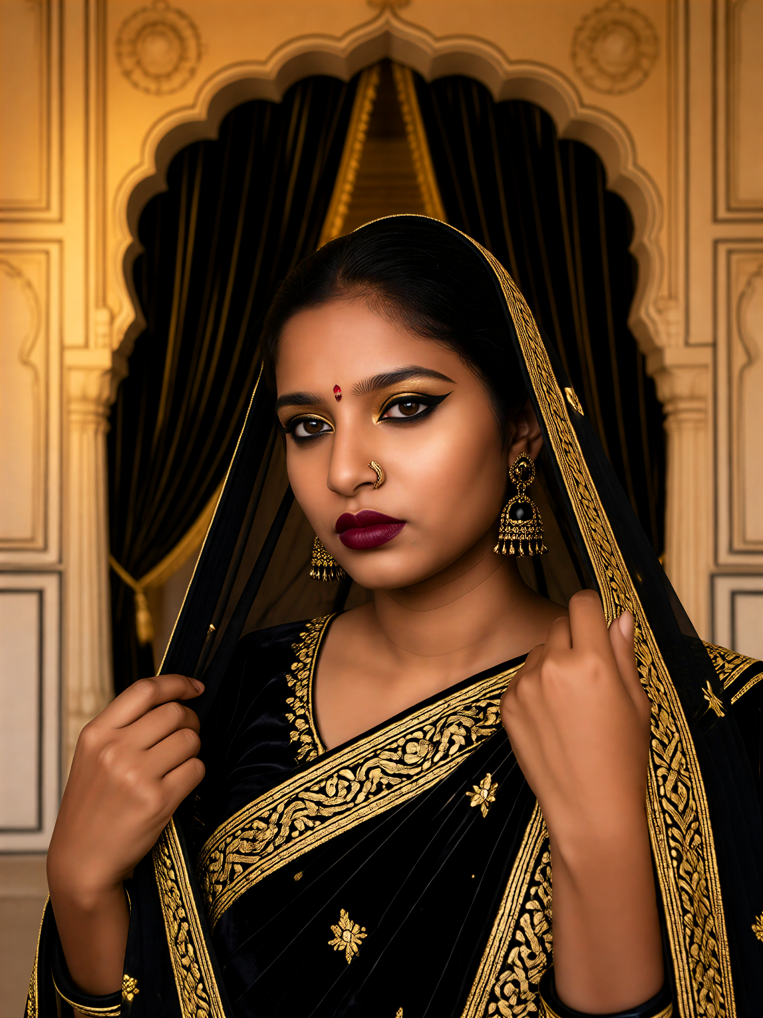 Black Gold Cat Eye image