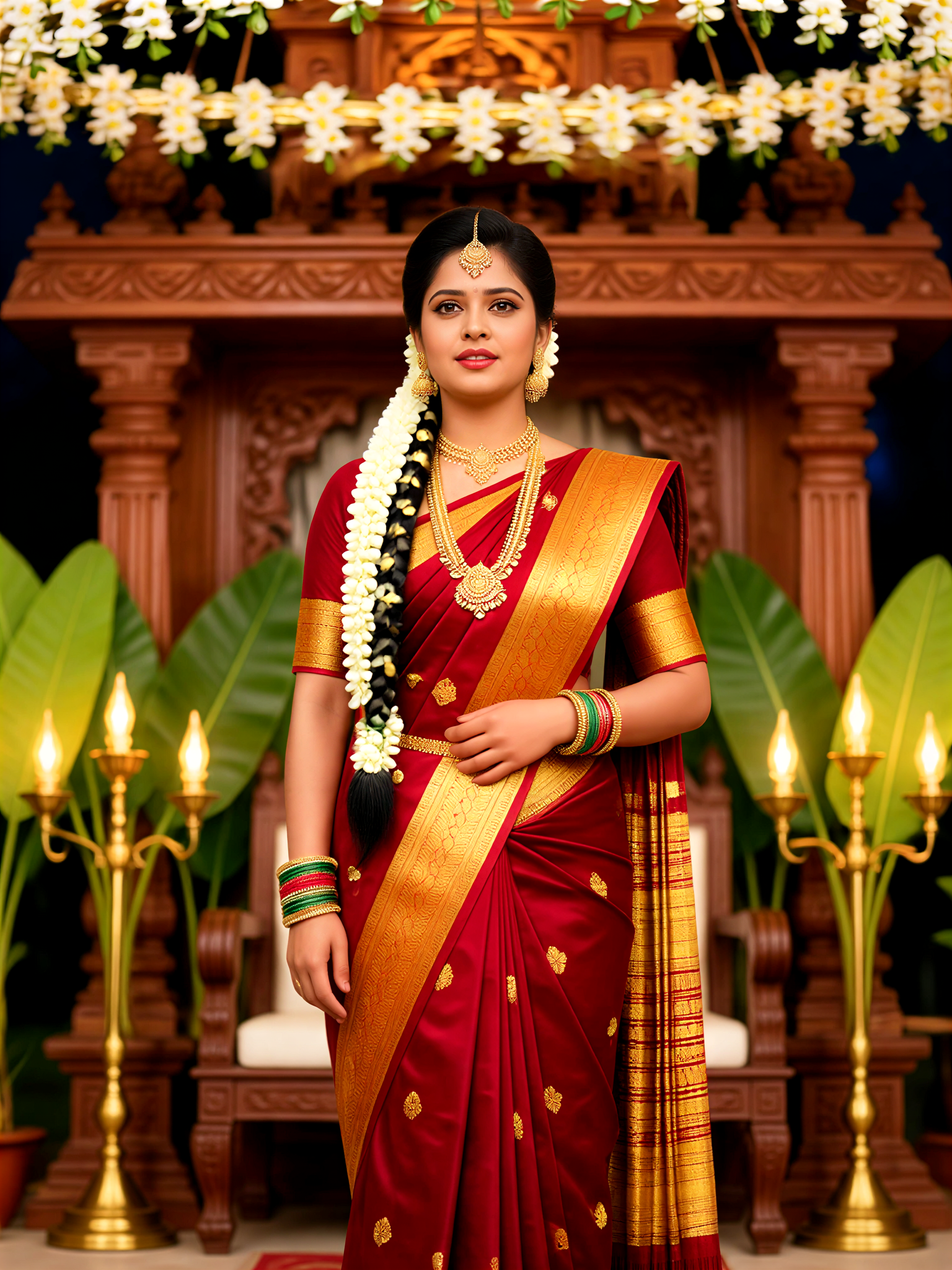 Ruby Kanjeevaram Bride image