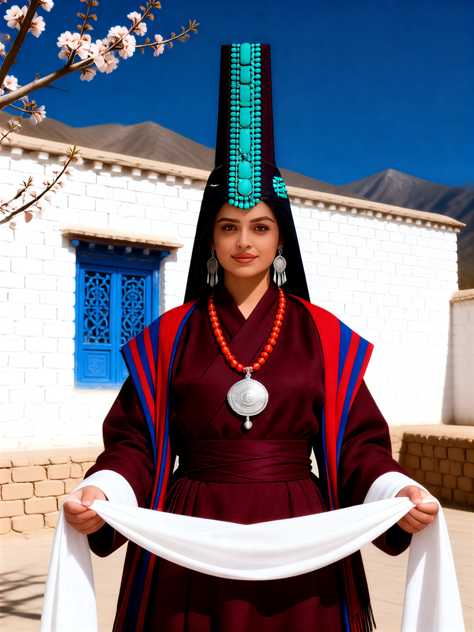 Ladakh Turquoise Perak Bride image