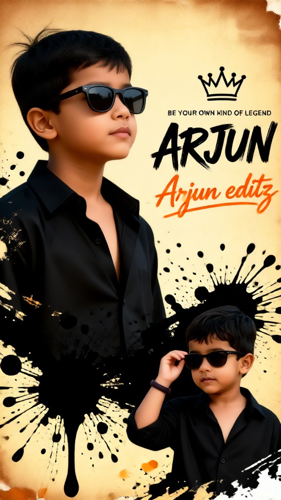 Handsome Baby Boy Birthday Poster image