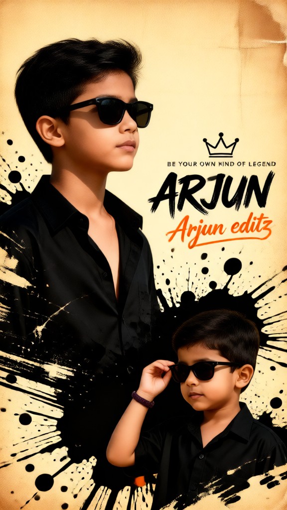 Handsome Baby Boy Birthday Poster image