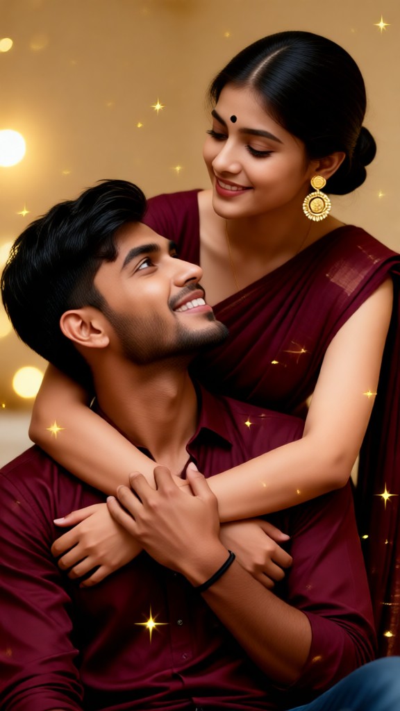 Sweet Couple Hug image