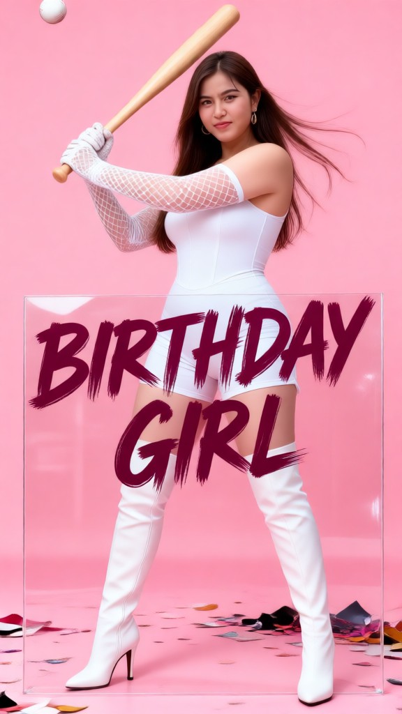 Destructive Birthday Photoshoot image