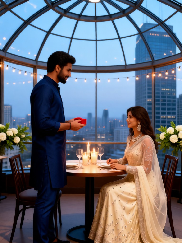 Gurgaon Glass Roof Restaurant Proposal image