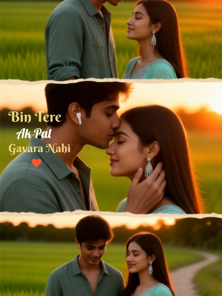 Romantic Grassland & Couple image