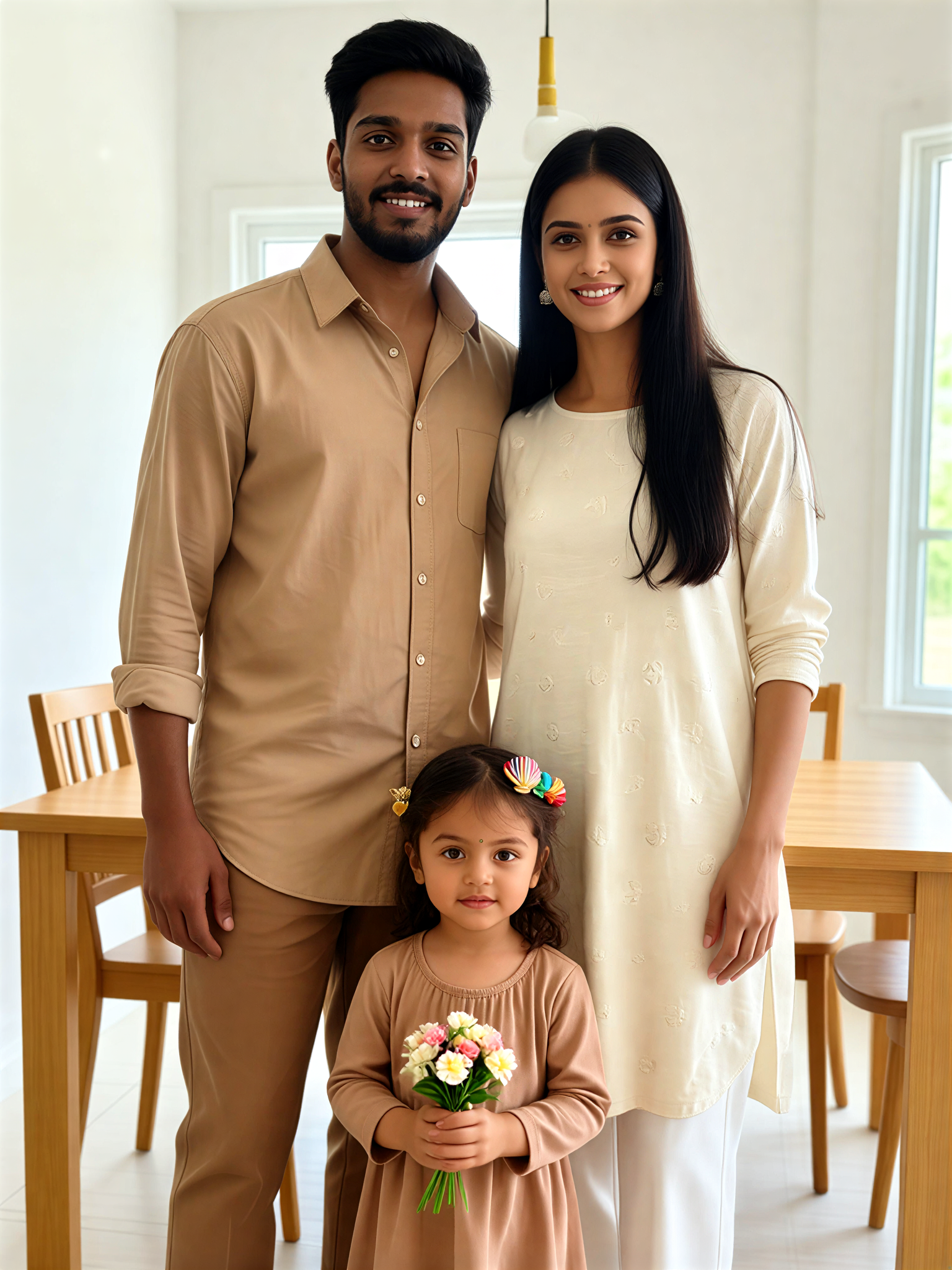 Beige Casual Family image