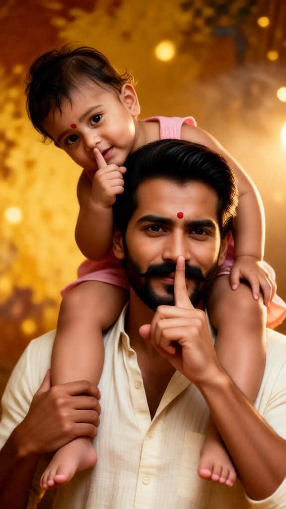 Father And Baby Girl-02 image
