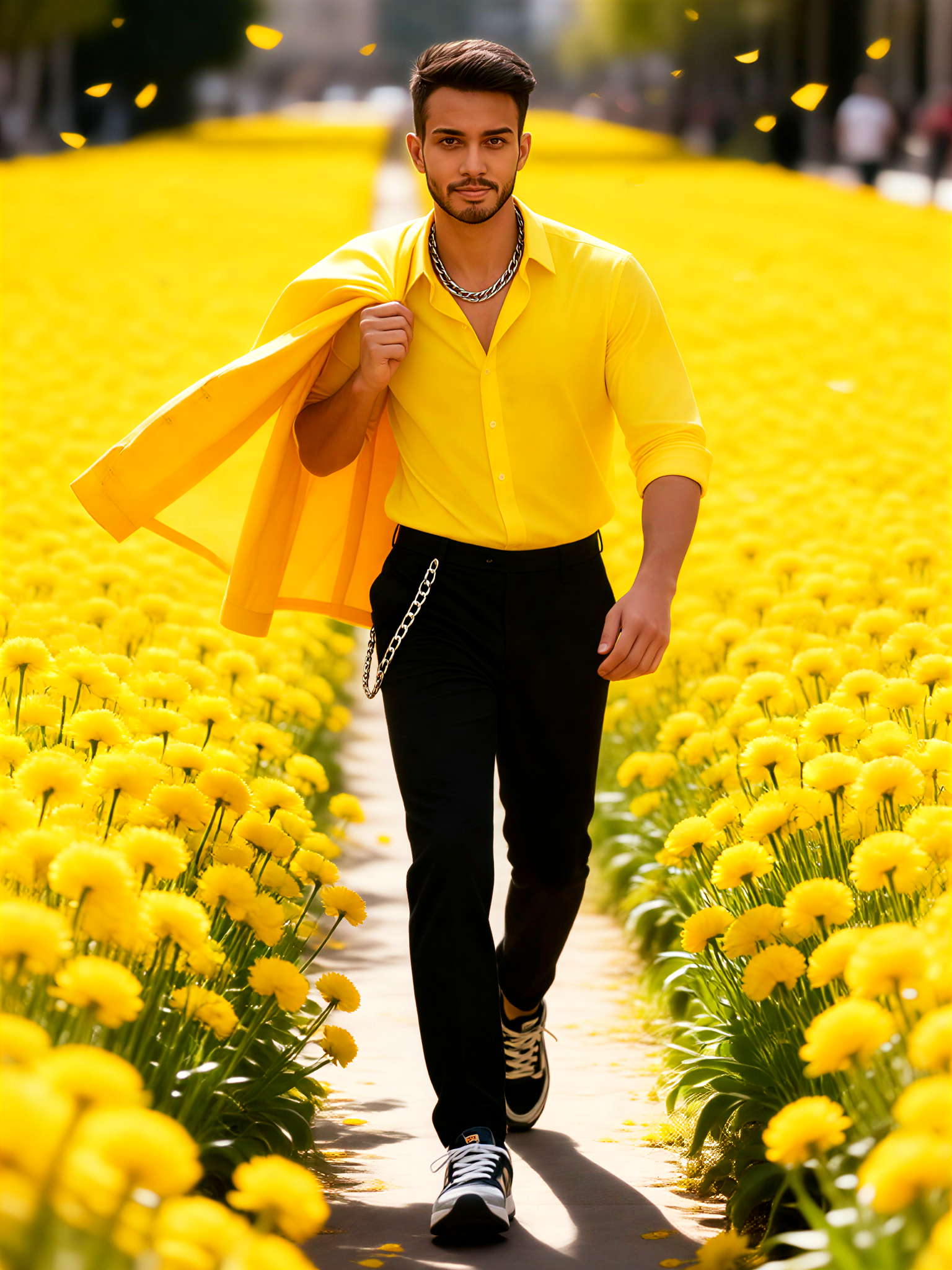 Golden Blossom Jacket Flick image