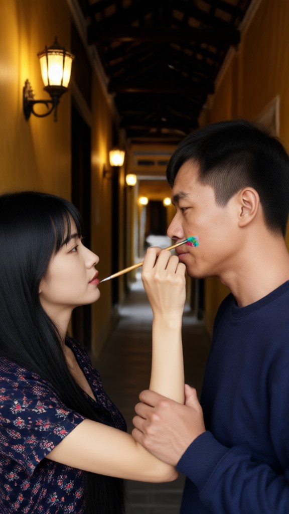 Hoi An Paint Kiss image