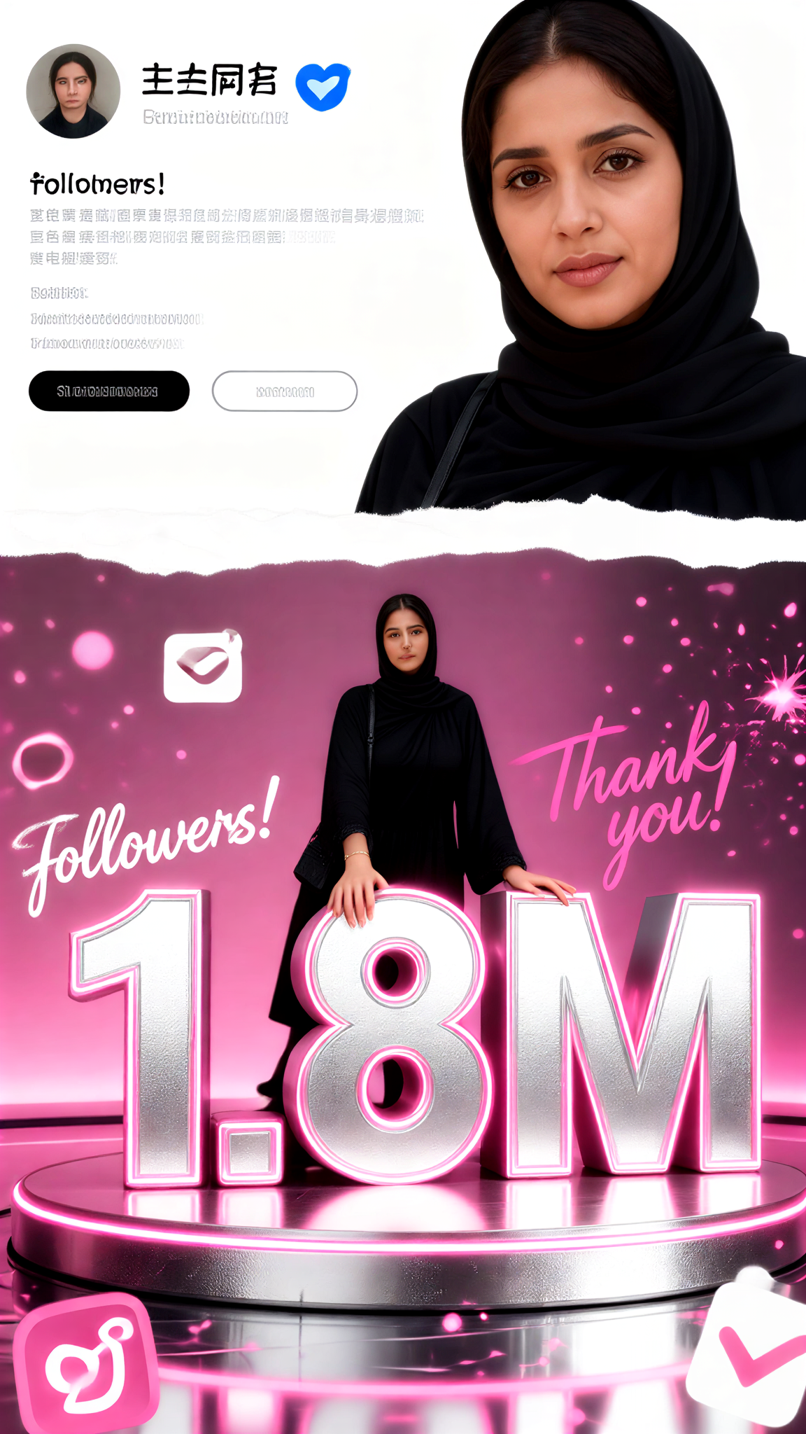 Instagram influencer image