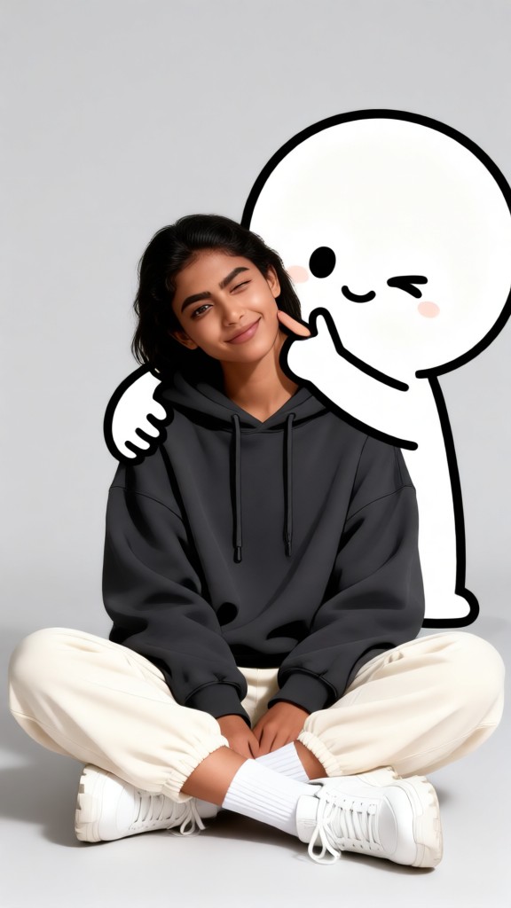 Cute You & Cartoon Character image