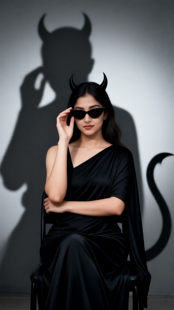 The devil descends image
