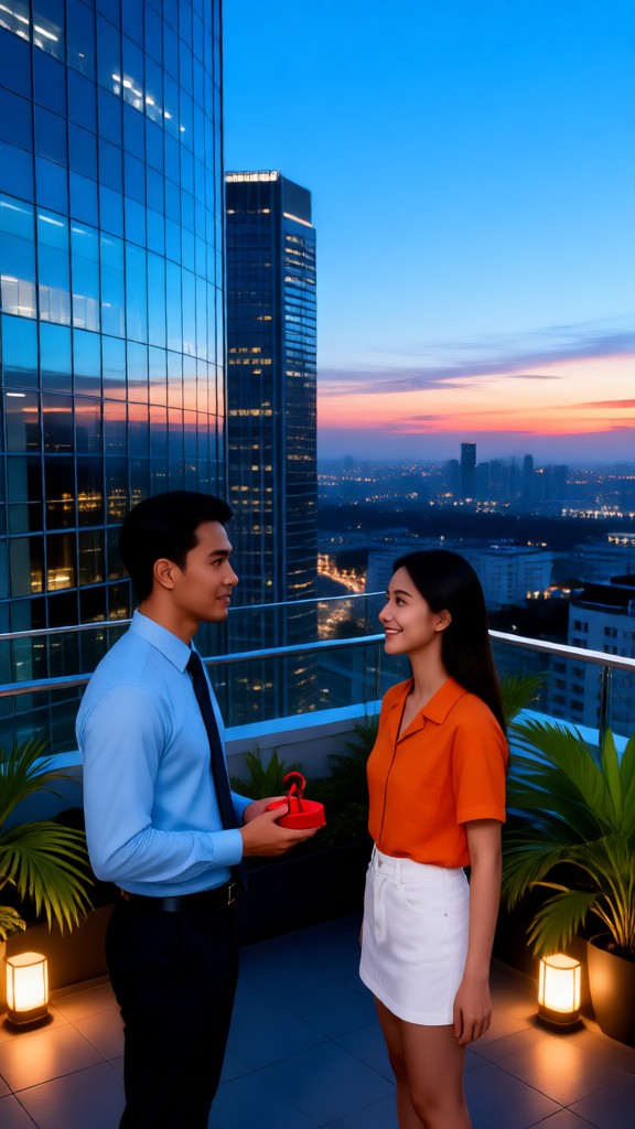 Jakarta City Skyline Roof Proposal image