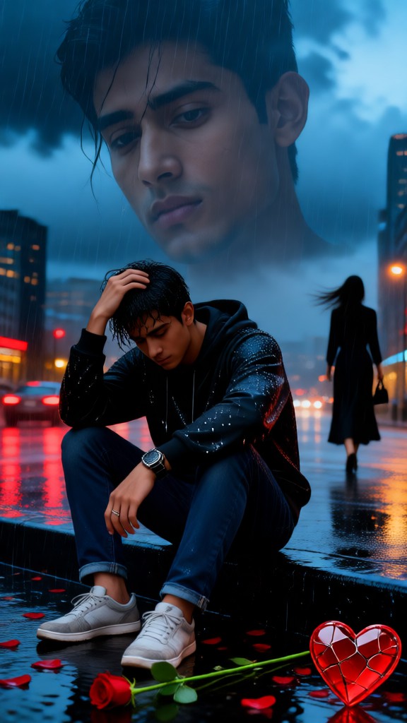 Melancholic Breakup Poster image