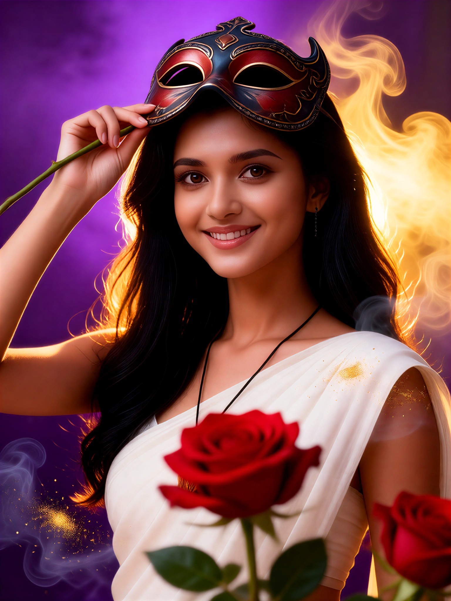 Masked Rose Gaze image