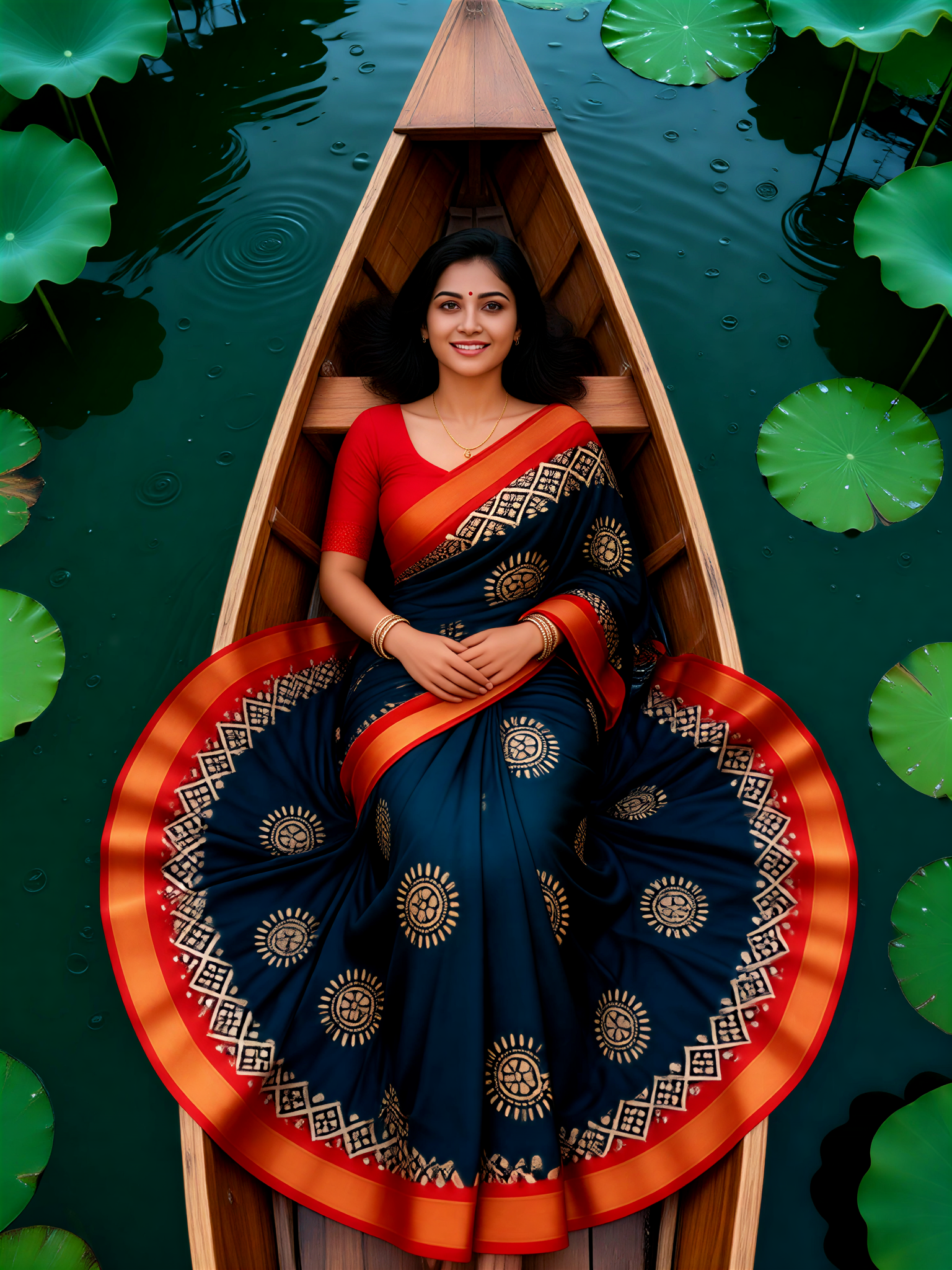 Lotus Boat Portrait image