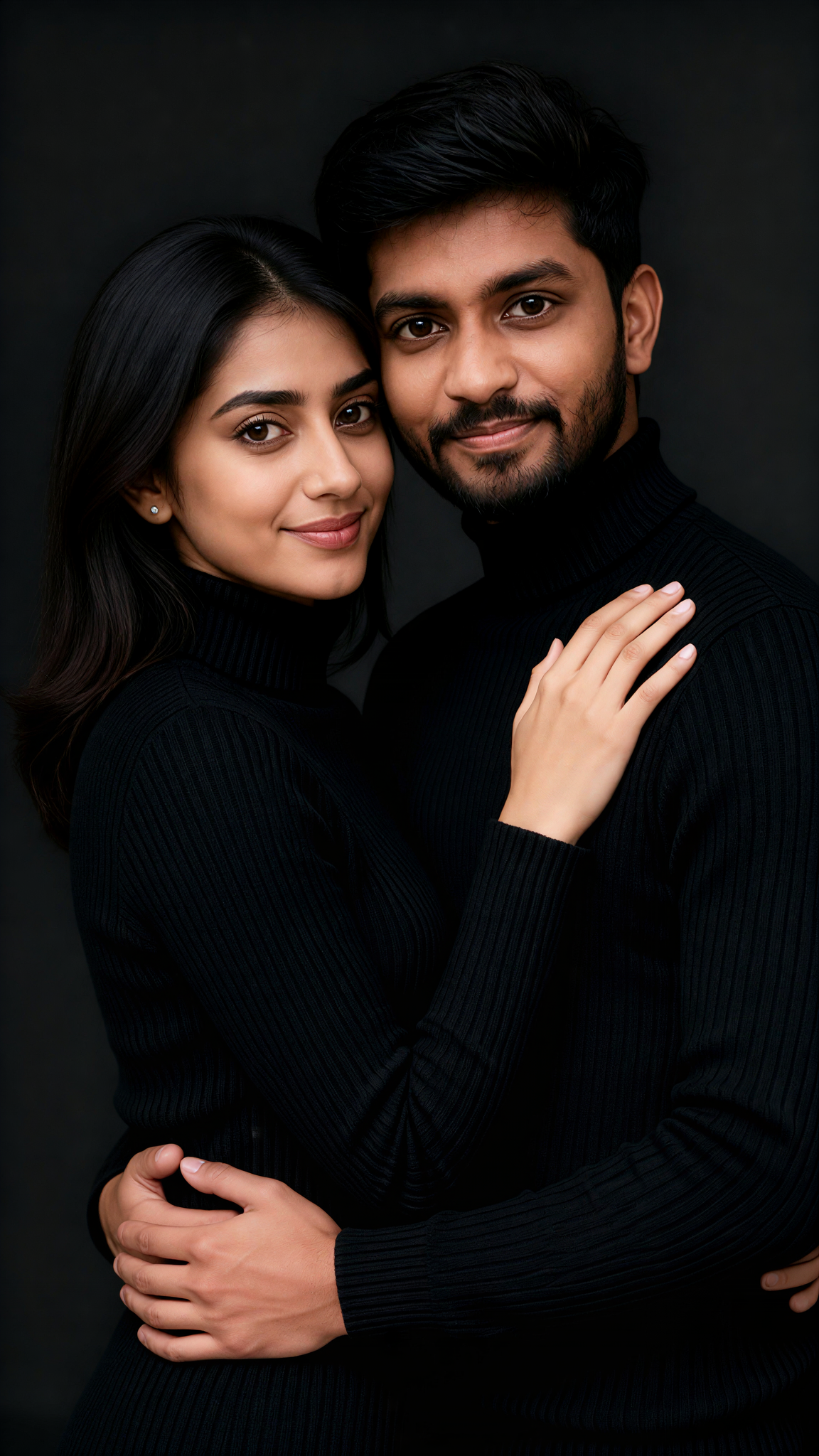 Black themed photo (couple) image