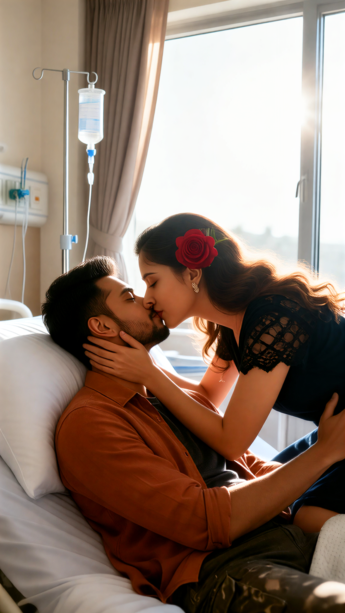 Wake up kiss image