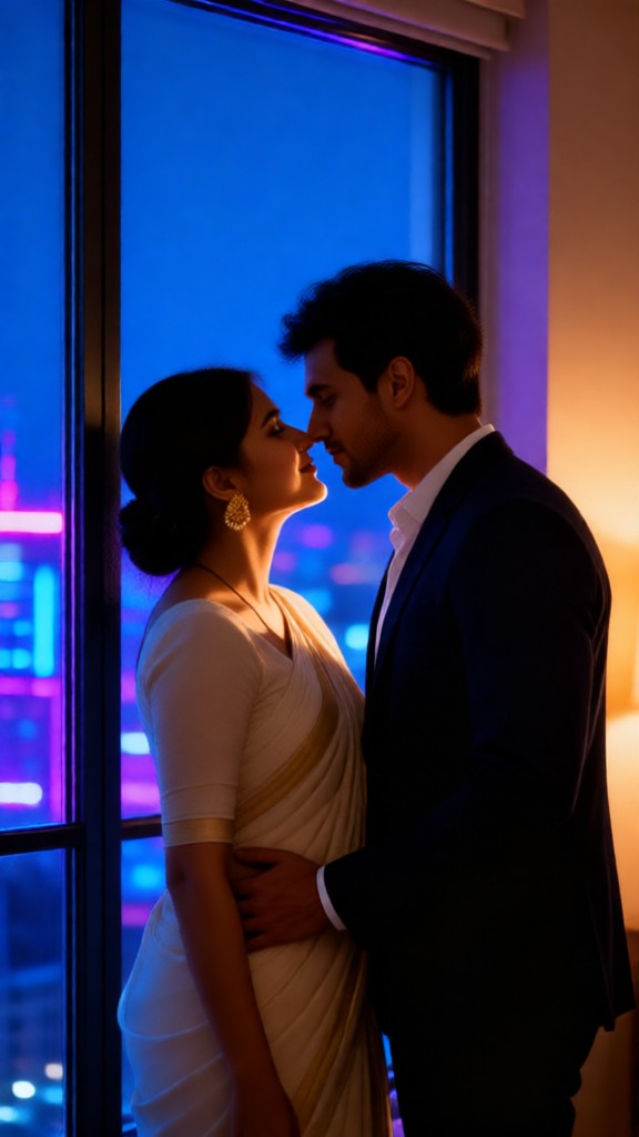 Neon Window Deep Kiss image