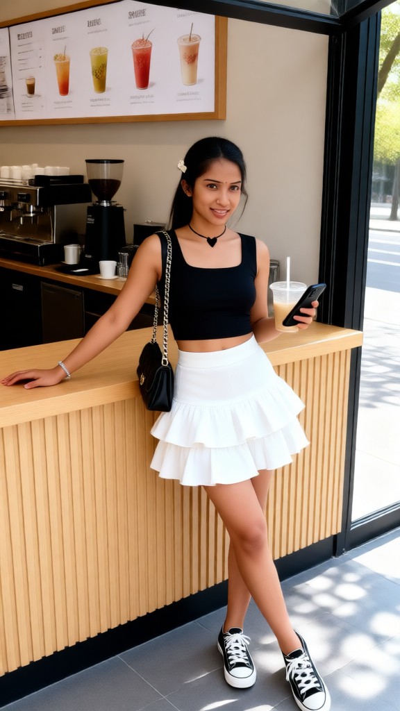 One-click outfit change image