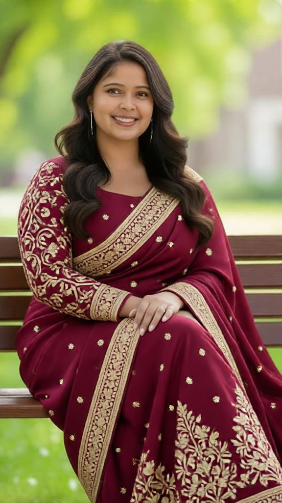 Sari Costume Change image