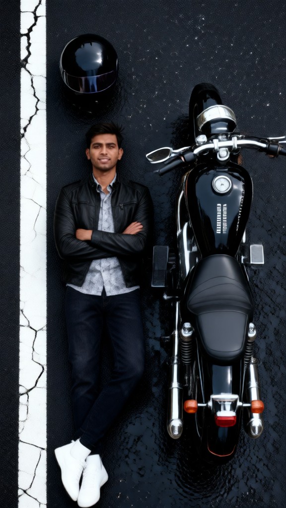 Group photo of road motorcyclists image