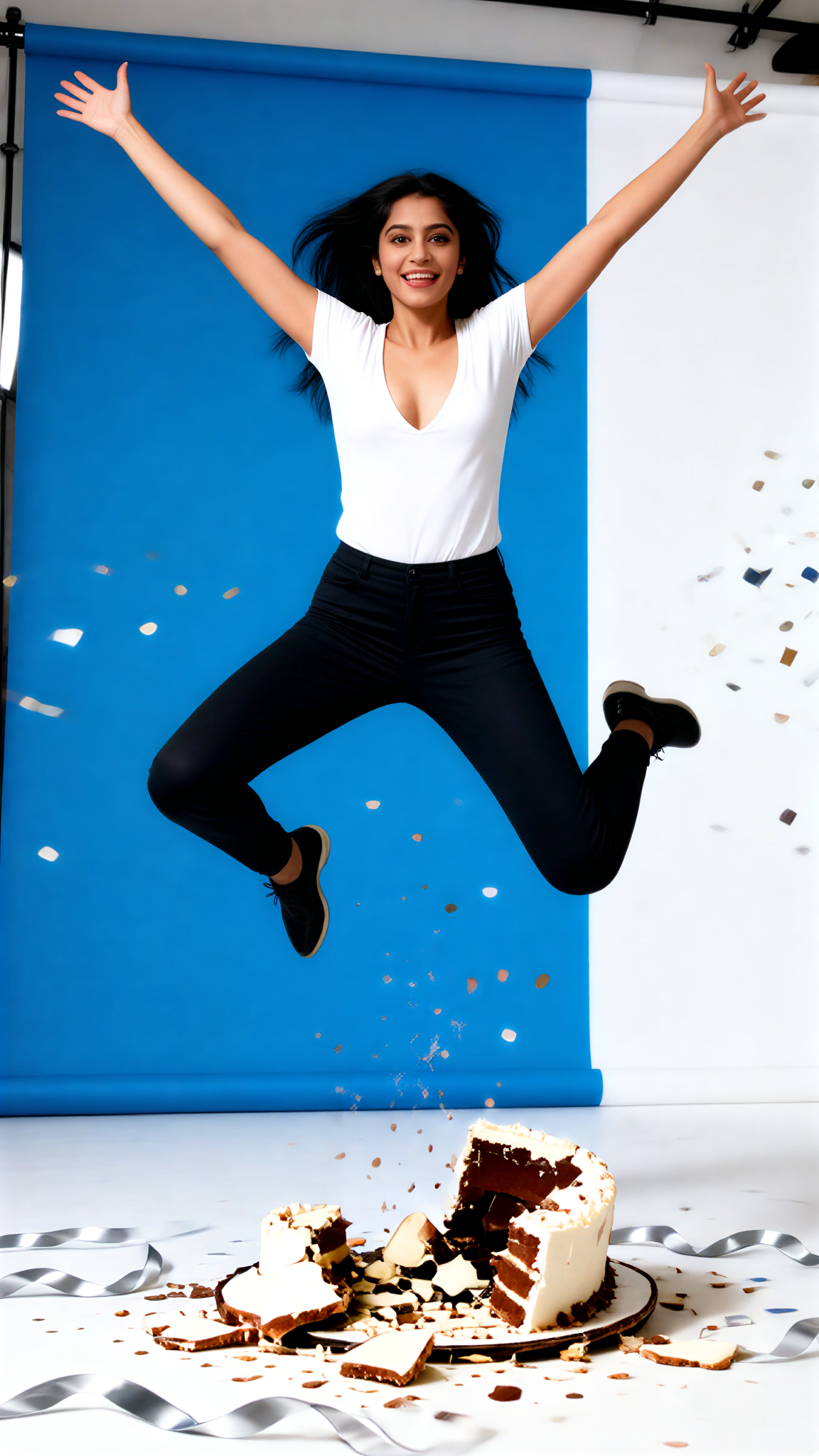 Victory leaps up after destruction image