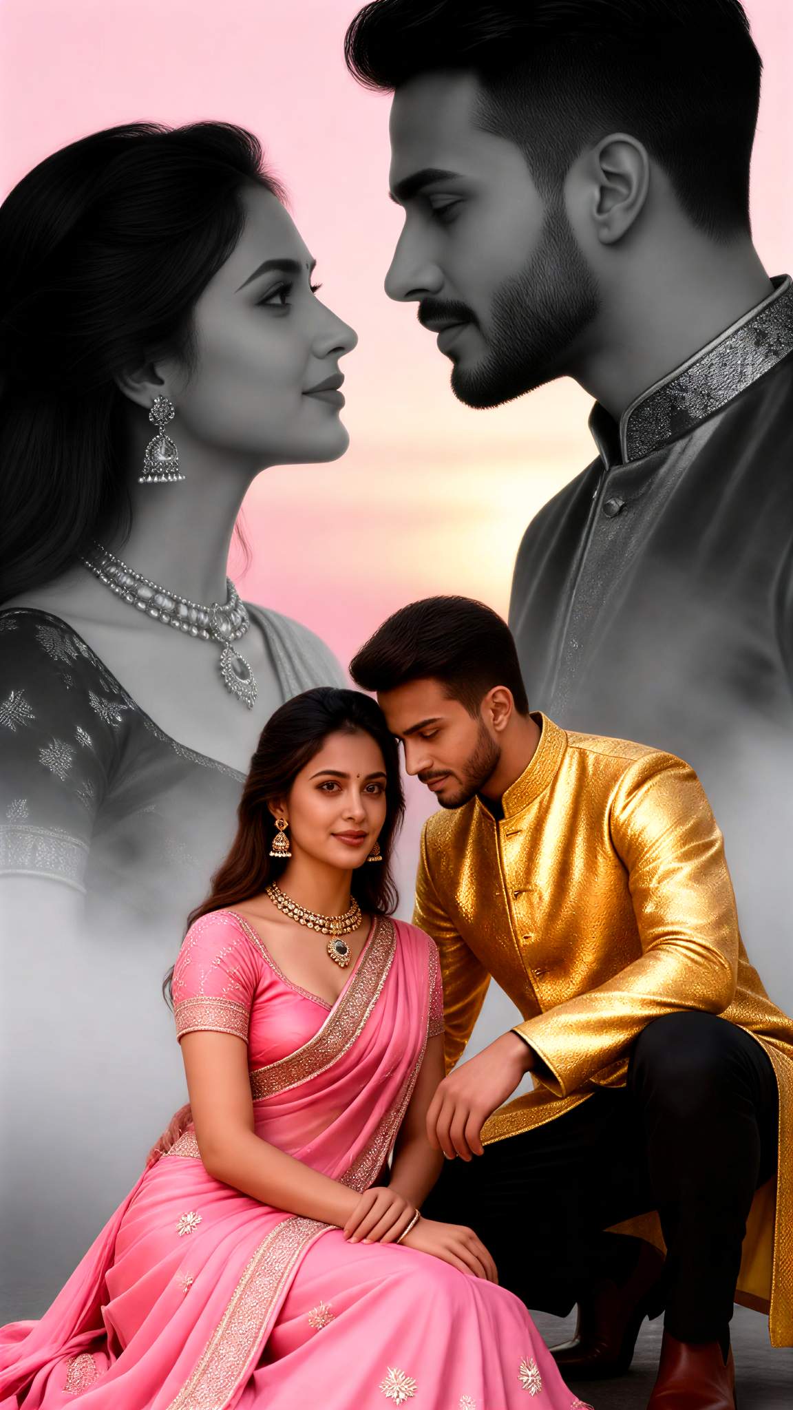 Pink Gold Romance image