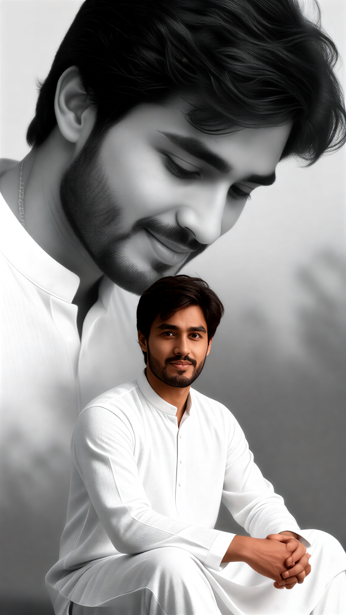 white image