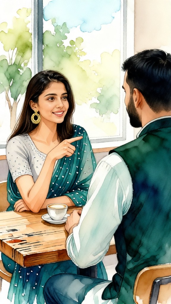 Girlfriend Looks at you image