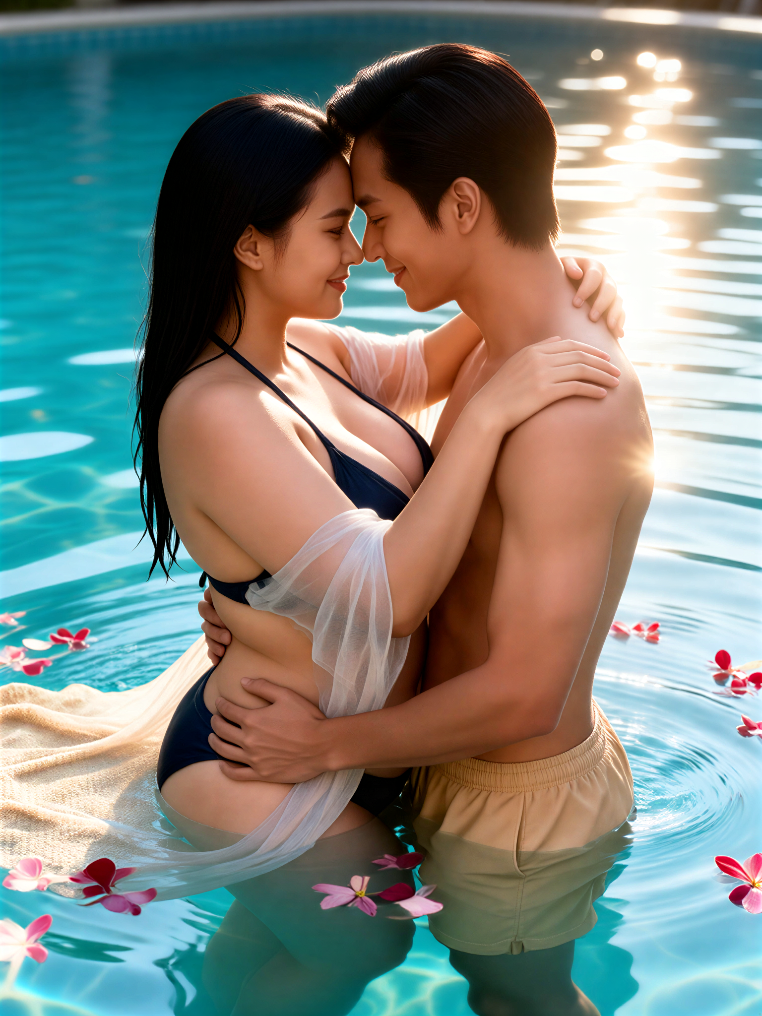 Forehead Pool Hug image