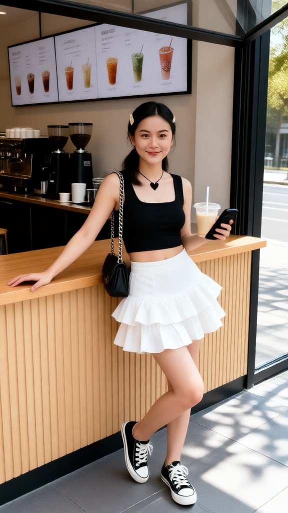 One-click outfit change image