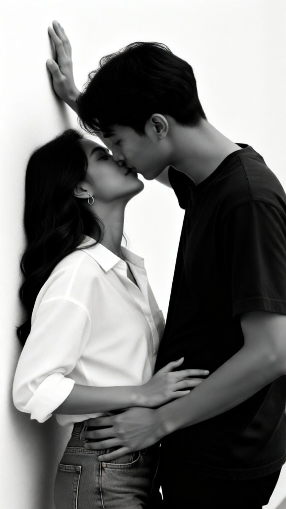Waist Hold Deep Kiss image