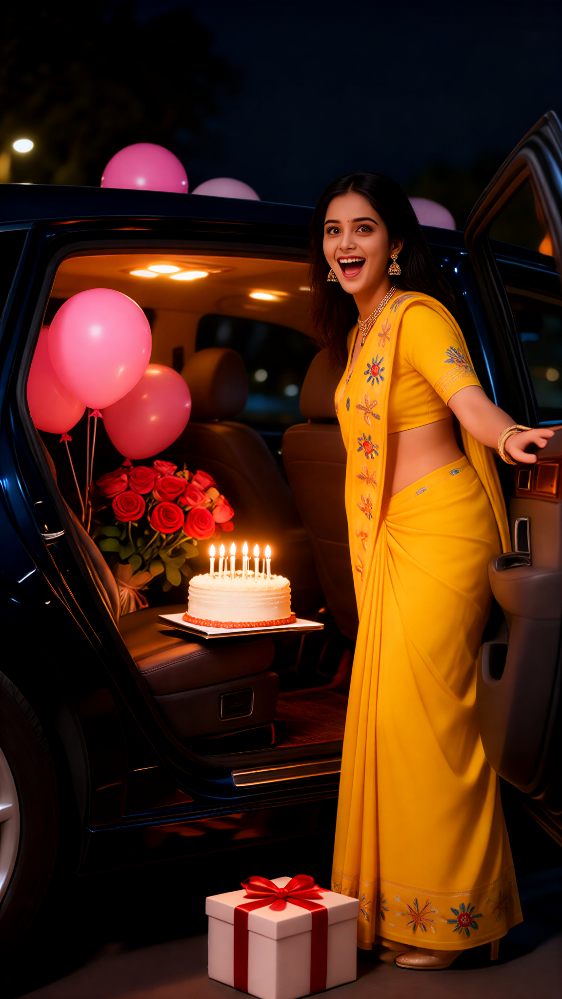 Door Reveal Birthday image