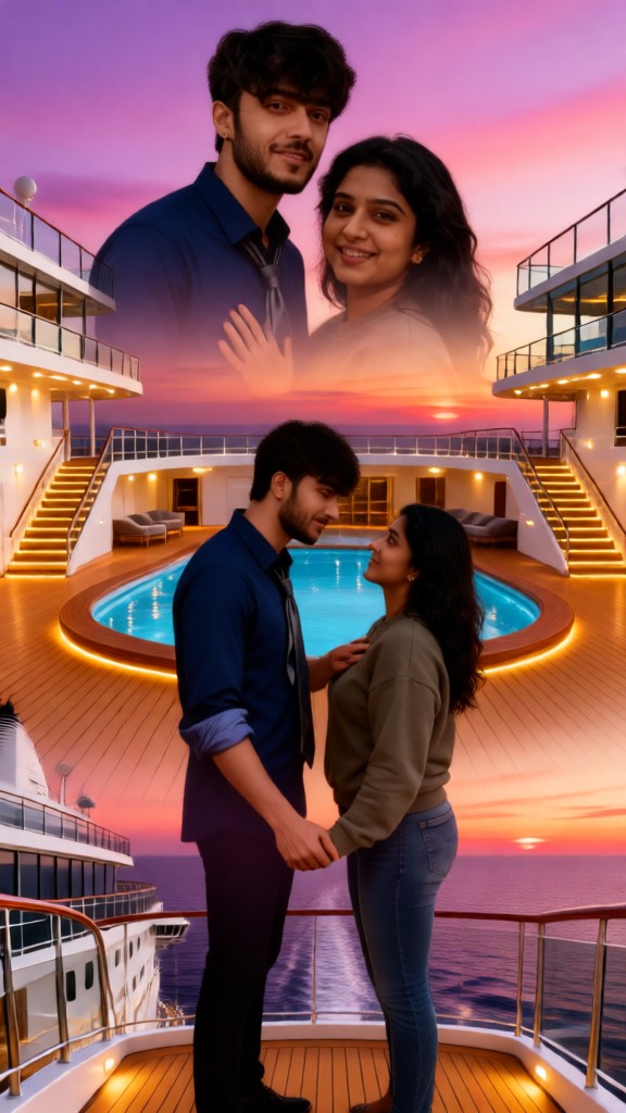 Romantic photos of luxury cruise ships image