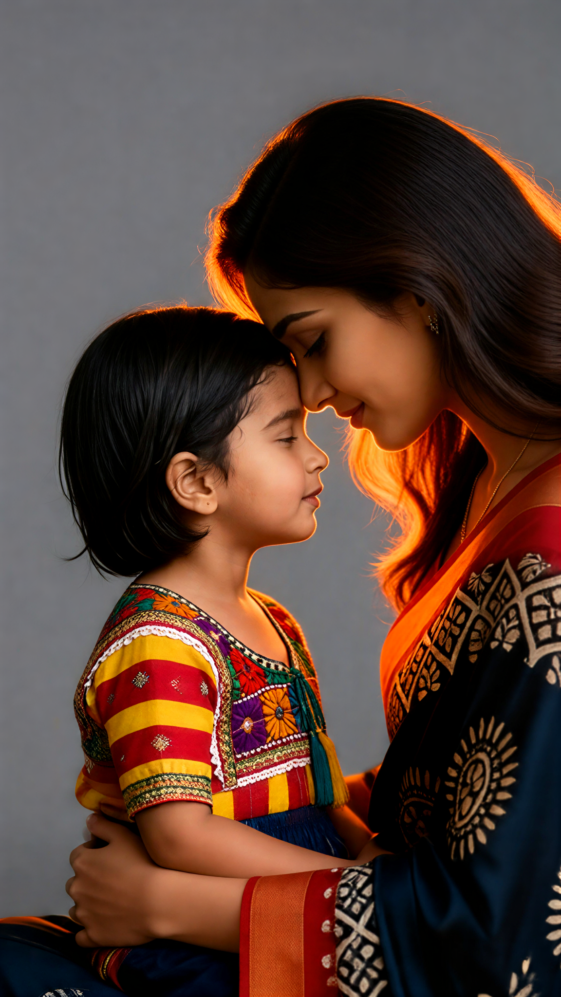 Forehead Touch Portrait image