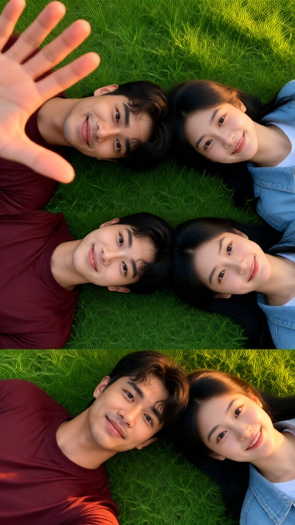 Three-Square Lawn Layout image