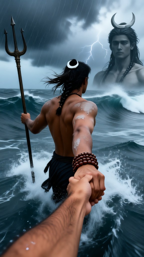 Shiva in the Storm image