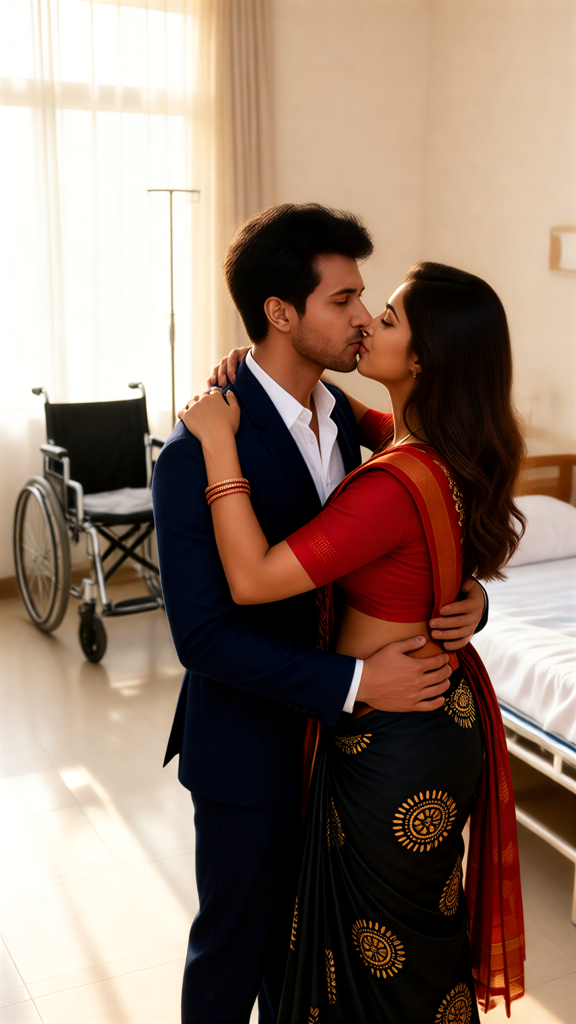 Wheelchair Victory Kiss image