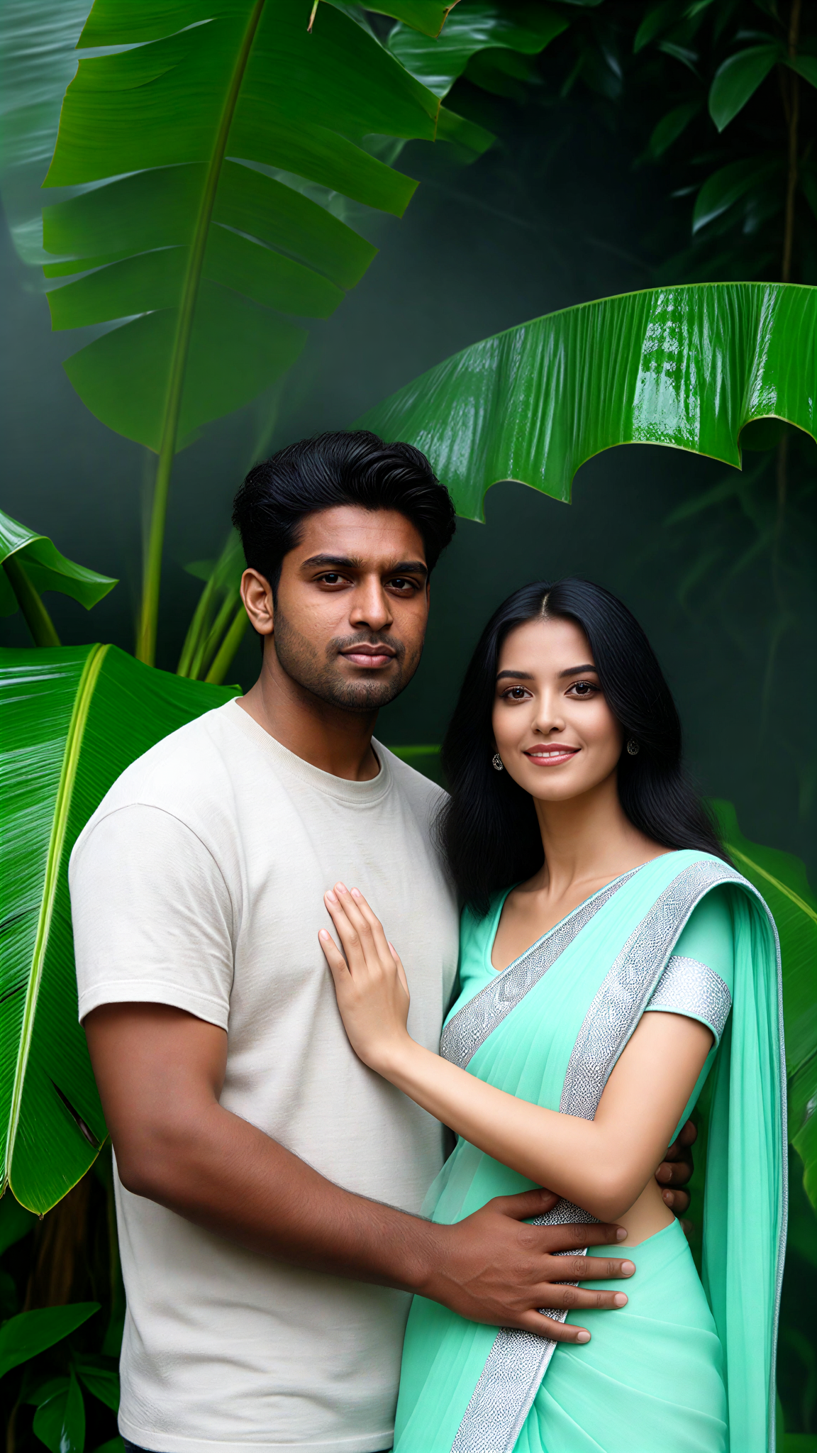 Tropical Green Couple image