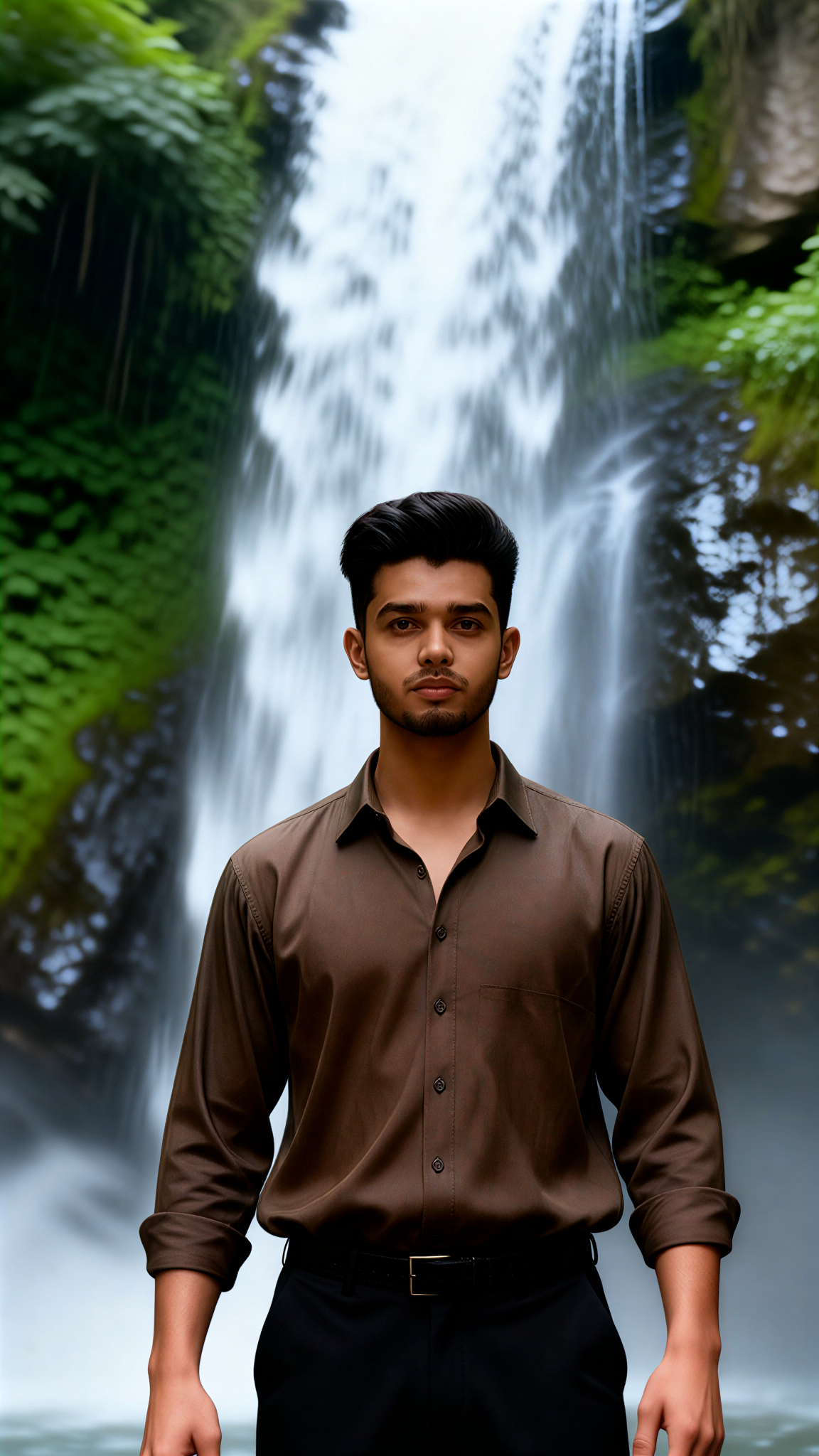 Waterfall Man image