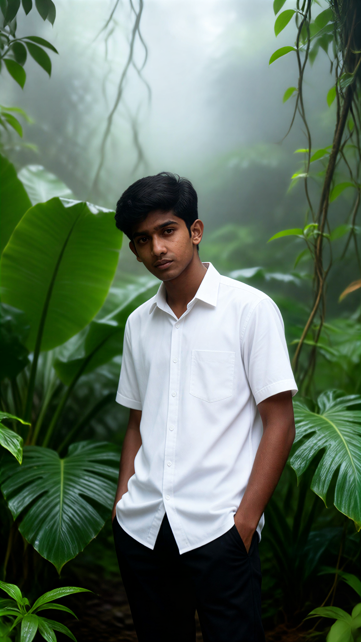 White Rainforest Look image