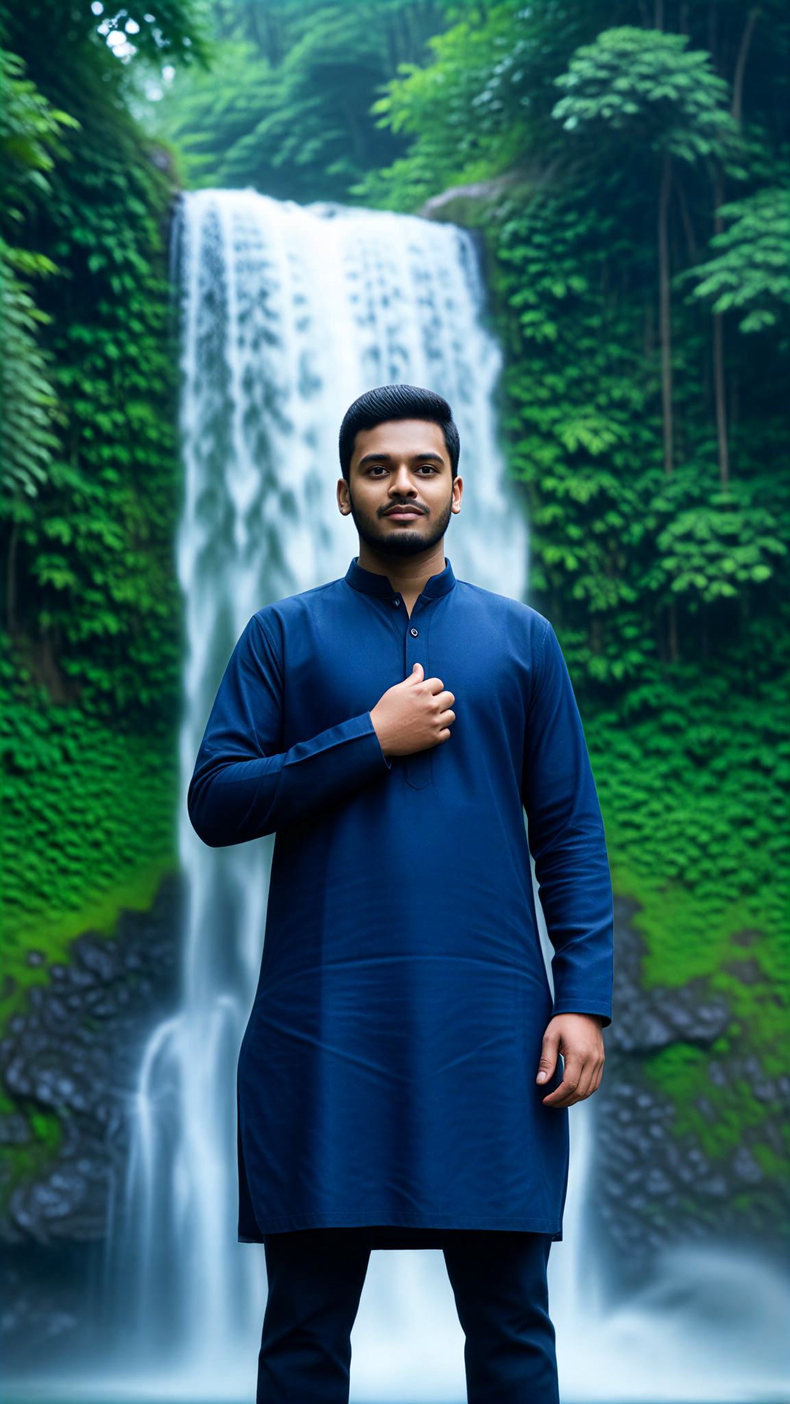 Blue Kurta Mist image